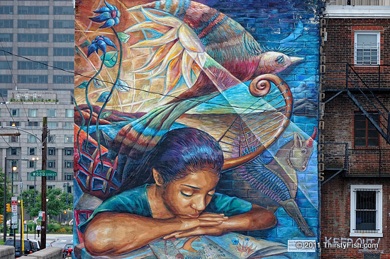 Philadelphia Mural (Callowhill St. and N. 19th) - Secret Book
