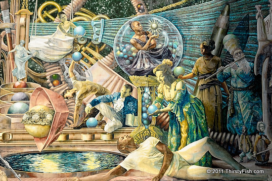 Mural Mile #7: Philadelphia Muses (Detail)