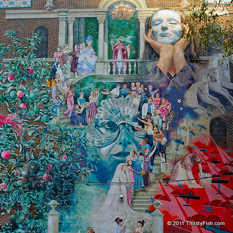 Mural Mile #8: Women of Progress (Detail)