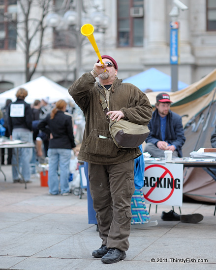 Occupy Philadelphia: When That Trumpet Blows...