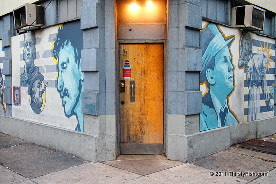 Mural Mile #11: Mural at Dirty Franks (Detail)