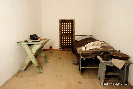 Four Wall, Wash Basin, Prison Bed - Sutton's Law