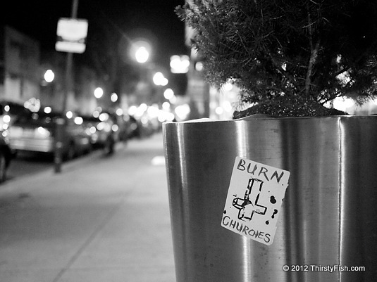 Burn Churches? - Signs of Hate