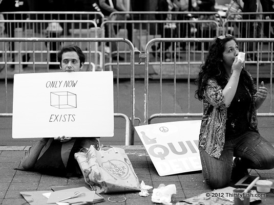 Occupy Wall Street: Only Now Exists