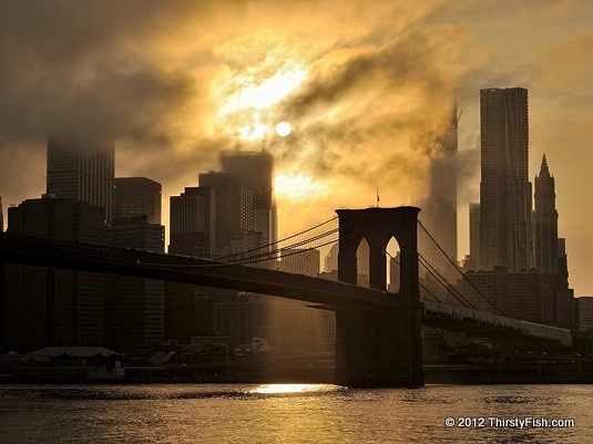 Brooklyn Bridge Sunset - Prime Lenses