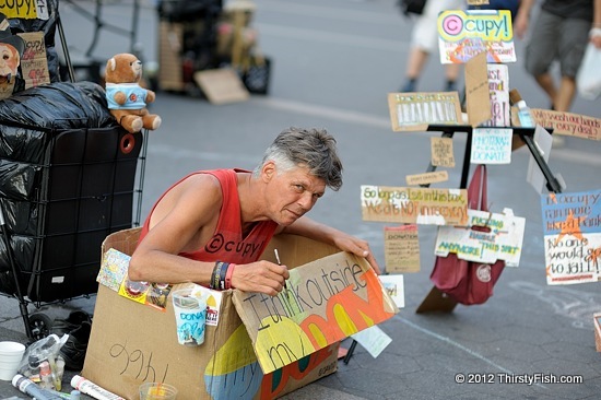 Occupy Union Square: I Think Outside My Box