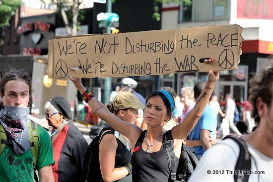 Occupy National Gathering: We're Not Disturbing the Peace; We're....