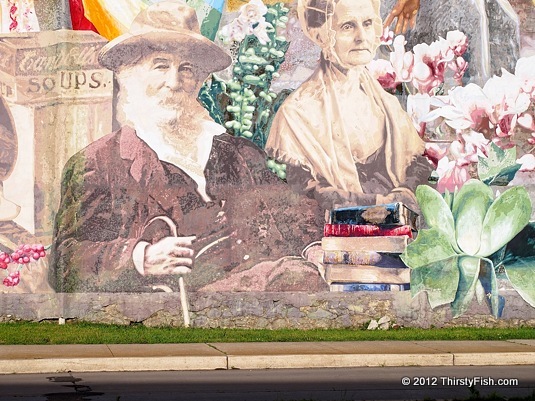 Camden Mural: I Saw A City Invincible (Detail)