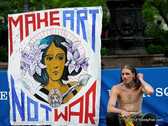 Occupy Wall Street: Make Art Not War