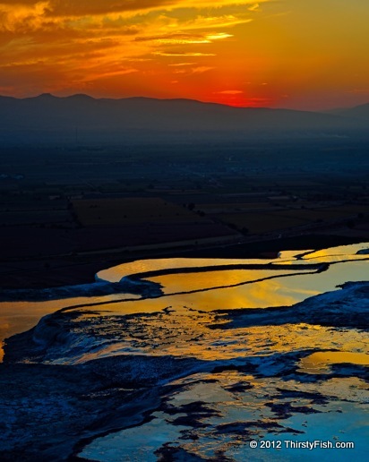 Pamukkale Sunset