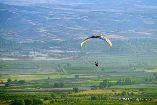 Paragliding Over Pamukkale Lowlands