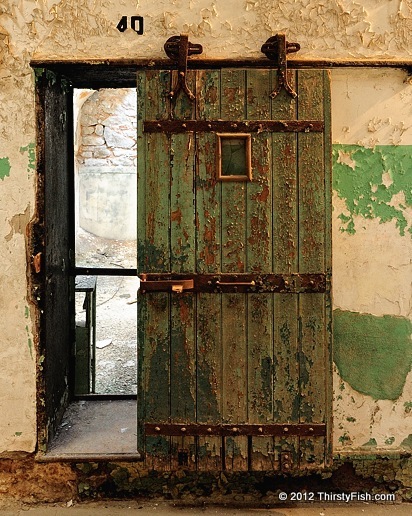 Cell Door at Eastern State Penitentiary