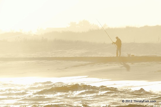 Fishing At Barnegat Light