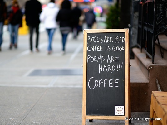 Roses are Red, Coffee is Good...