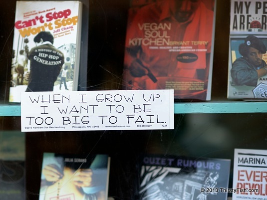 When I Grow Up, I Want To Be Too Big To Fail
