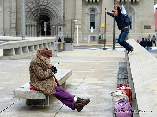 The Homeless Woman and The Tourist