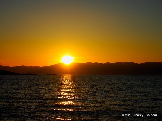 Sunset Over Chios