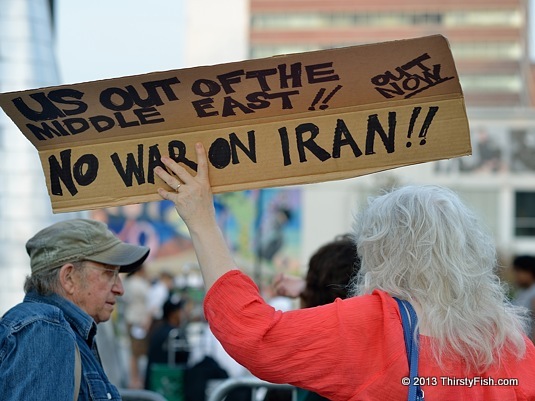 US Out Of The Middle East! No War On Iran [South Sudan]!