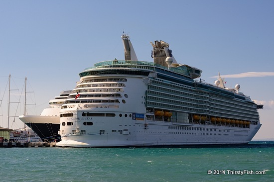 Cruise Ships At Kusadasi