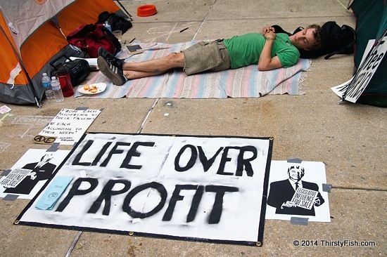 Occupy Philadelphia: Life Over Profit