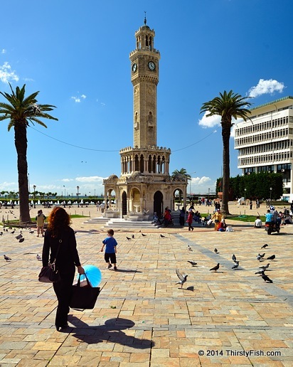 Izmir Clock Tower By Day