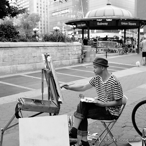 Artist at Union Square 
