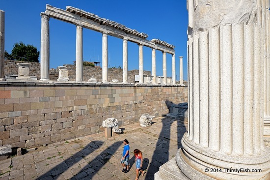 The Temple of Trajan at Pergamon