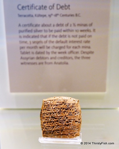 Certificate of Debt From 4,000 Years Ago