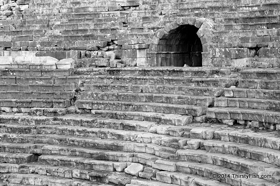 The Amphitheater At Patara