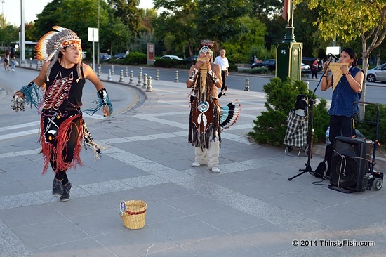 Peruvian Buskers In Ankara
