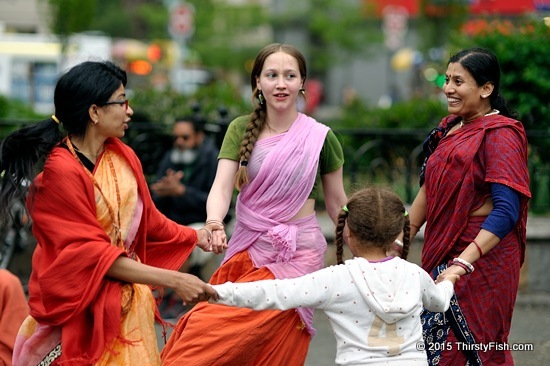 Hare Krishna Dancers