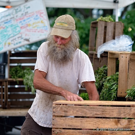 Farmer At Union Square Farmer's Market